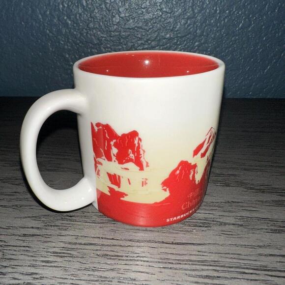 Starbucks CHINA Global Icon Espresso Demitasse Mini 3 oz Mug 2008 - Picture 3 of 5